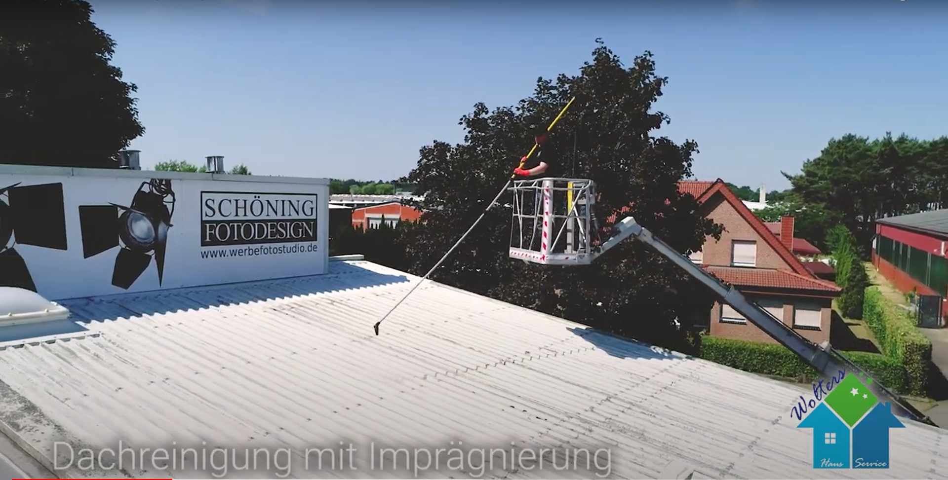 Dach-Komplettreinigung in D&ouml;rpen